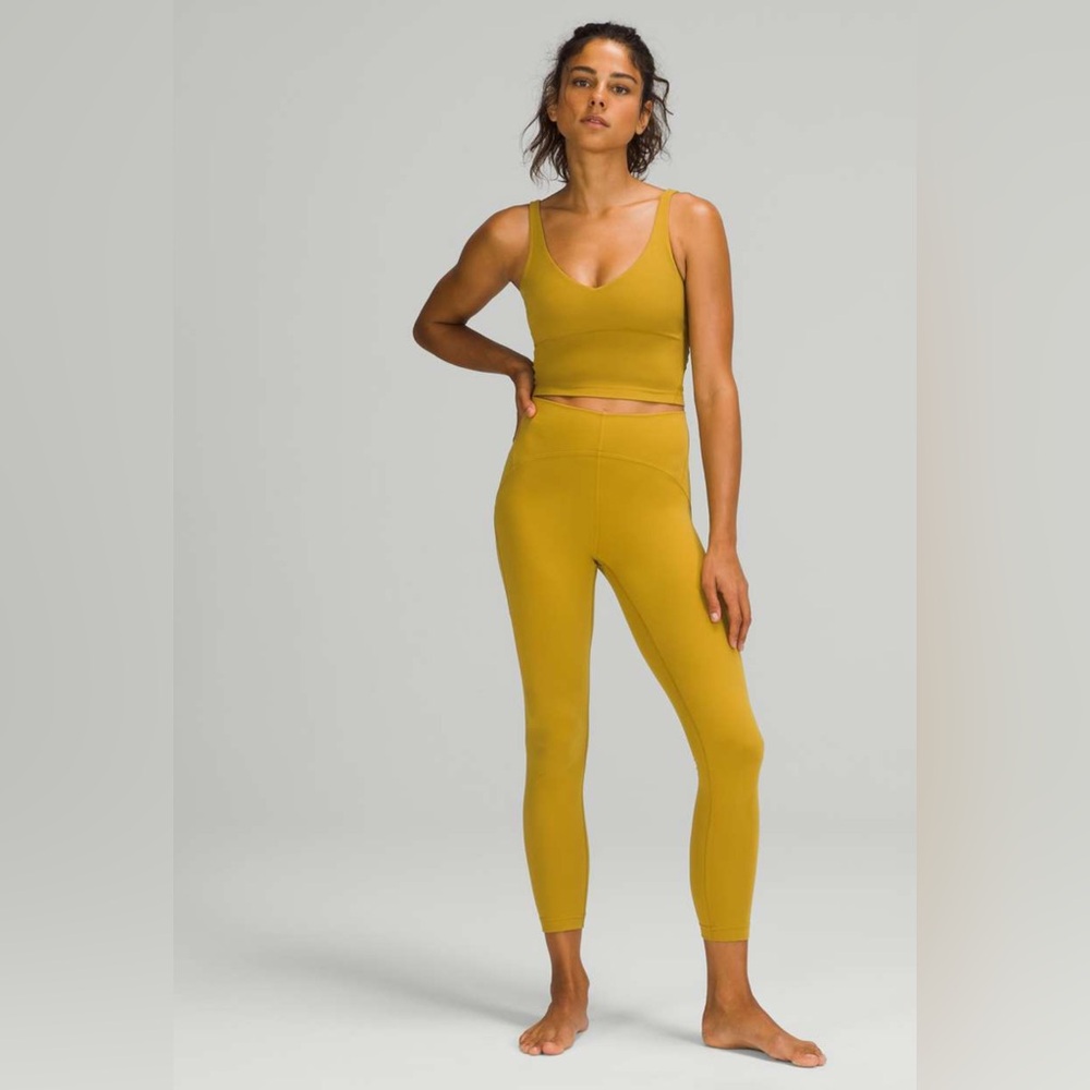 NWT Lululemon Instill High-Rise Tight 25"
Auric Gold
